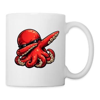 Taponage Pieuvre Pieuvre Poulpe Calmar Design - Mug blanc - blanc - Droite