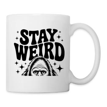 Restez bizarre : Gorilla Design - Mug blanc - blanc - Droite