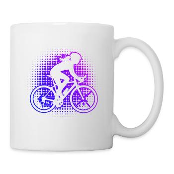Road Cycling Gift Idea for Road Cyclists - Mug - white - Right