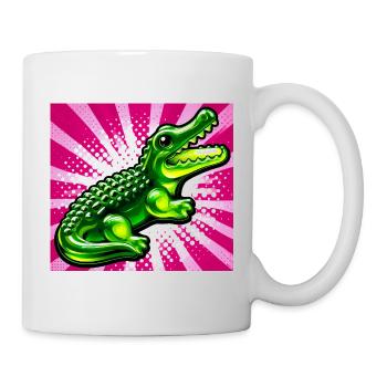 crocodile - Mug - white - Right