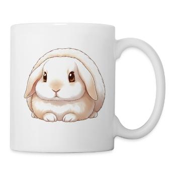 Kaninchen  - Tasse - Weiß - Rechts