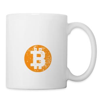 Bitcoin - Plan B - Cadeau crypto - Mug blanc - blanc - Droite