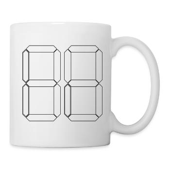 NUMÉRO 39 Trente-neuf Cadeaux Numériques - Mug blanc - blanc - Droite