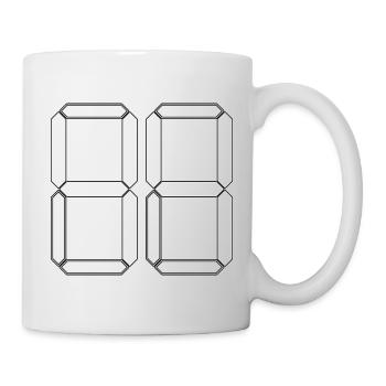 NUMÉRO 44 Quarante-quatre Cadeaux Numériques - Mug blanc - blanc - Droite
