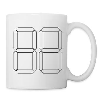NUMÉRO 55 Cinquante-cinq Cadeaux Numériques - Mug blanc - blanc - Droite