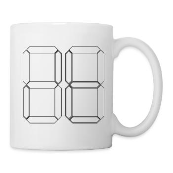 NUMÉRO 57 Cinquante-sept Cadeaux Numériques - Mug blanc - blanc - Droite