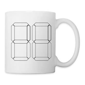 NUMBER 66 Sixty-Six Gift Digital - Mug - white - Right