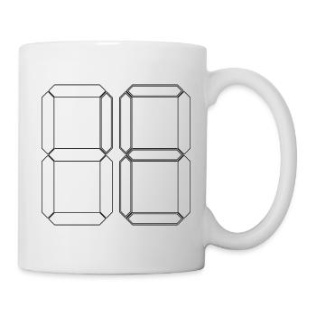 NUMÉRO 61 Soixante-et-Un Cadeaux Numériques - Mug blanc - blanc - Droite