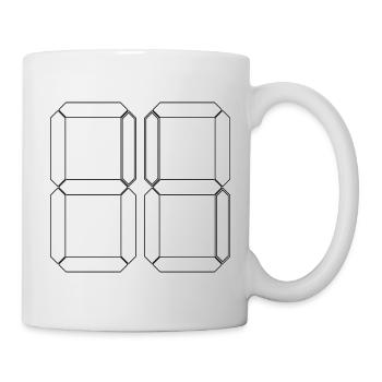 NUMBER 62 Sixty-Two Gift Digital - Mug - white - Right