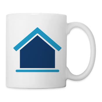 House Line Icon Home Building Property Vector Symb - Mug - white - Right
