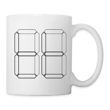 NUMÉRO 77 Soixante-dix-sept Cadeaux Numérique - Mug blanc - blanc - Droite