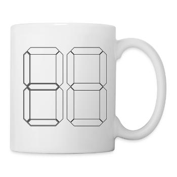 NUMÉRO 78 Soixante-dix-huit Cadeaux Numérique - Mug blanc - blanc - Droite