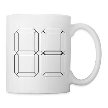 NUMÉRO 90 Ninety Gift Digital - Mug blanc - blanc - Droite