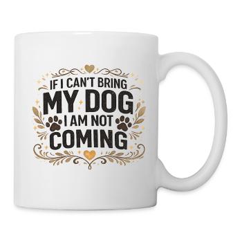 Cadeau drôle pour les amateurs de chiens pour le propriétaire d’animal - Mug blanc - blanc - Droite