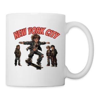 NEW YORK CITY SPRUNG - Tasse - Weiß - Rechts