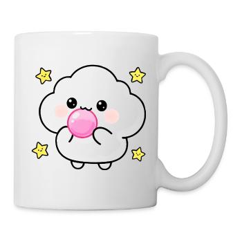 Kawaii Cloud Bubblegum Puff - Mug - white - Right