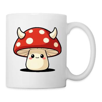 Graphique Cottagecore de Dark Mushroom Mischief - Mug blanc - blanc - Droite