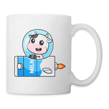 La Lune Laitière Vacche Rocket - Mug blanc - blanc - Droite