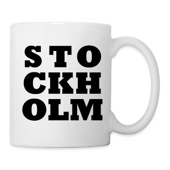 Stockholm logo - Mug - white - Right
