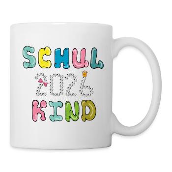 Schulkind 2026  - Tasse - Weiß - Rechts