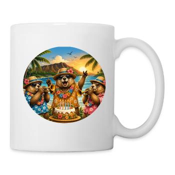 Marmots Celebration Trio - Mug - white - Right