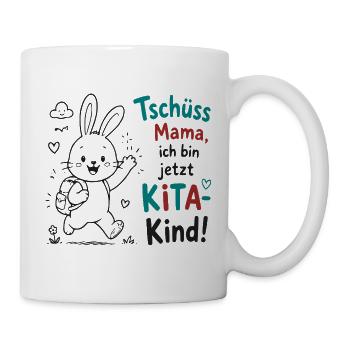 KiTa Abschied Bunny - Tasse - Weiß - Rechts