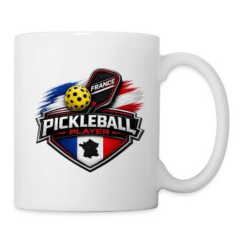 Pickleball FRANCE - Mug blanc - blanc - Droite
