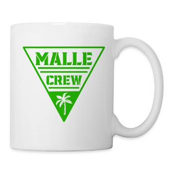 Mallie Crew Palm Triangle - Mug - white - Right