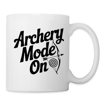 Bogenschießmodus An - Tasse - Weiß - Rechts