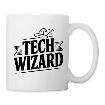 Tech Wizard - Tasse - Weiß - Rechts