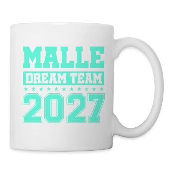 MALLE DREAM TEAM 2027 - Tasse - Weiß - Rechts
