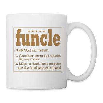 Funcle Definition Tee - Mug - white - Right