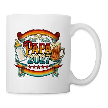 Dad 2027 Father-to-be Pregnancy Announcement - Mug - white - Right
