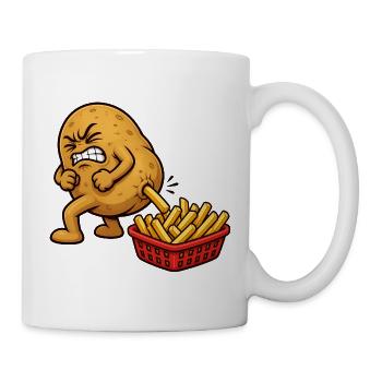 Potato Preparation French Fries Funny Fries - Mug - white - Right