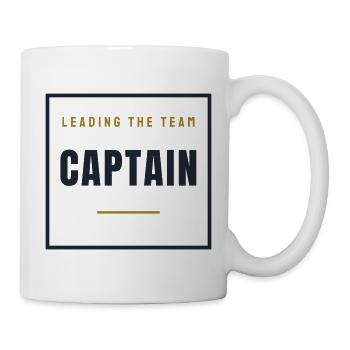 Captain Stamp Retro - Captain Team Gift - Mug - white - Right