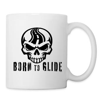 Né pour planer - Mug blanc - blanc - Droite