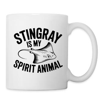 Stingray Is My Spirit Animal - Mug - white - Right