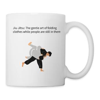 Judo Throw and Grip - Mug - white - Right