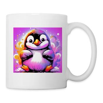 pingouin - Mug blanc - blanc - Droite
