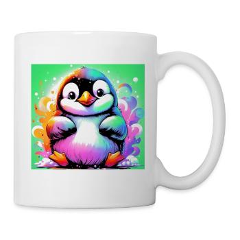 pingouin - Mug blanc - blanc - Droite