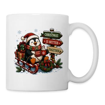 Christmas Penguin - Mug - white - Right