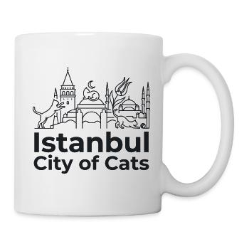Istanbul City of Cats - Mug - white - Right