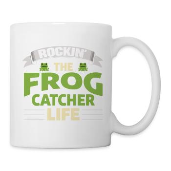 Rockin The Frog Catcher Life Froschfänger - Mug - white - Right