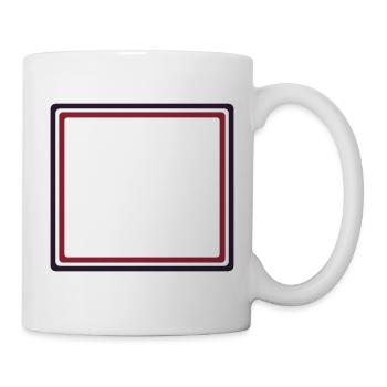 Empty Frame Frame - Add Your Own Text Design - Mug - white - Right