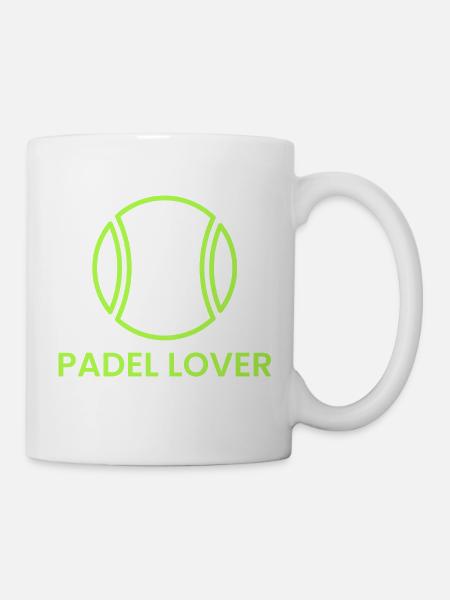 Padel Lover - Tasse - Weiß