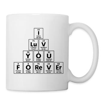 Chemistry Lovers Periodic Table - Mug - white - Right