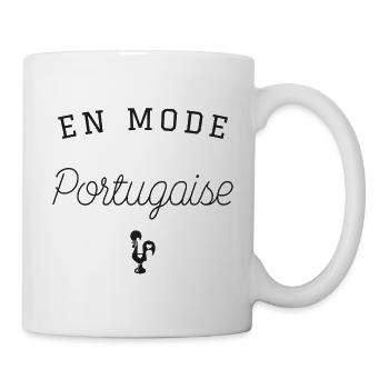 In Portuguese Fashion T-Shirt Gift Humor - Mug - white - Right
