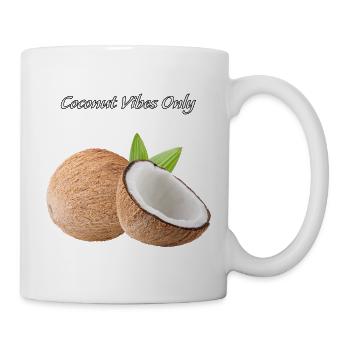 Coconut Vibes Only - Mug - white - Right