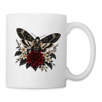 Acherontia Atropos – Death's-Head Hawkmoth - Mug - white - Right