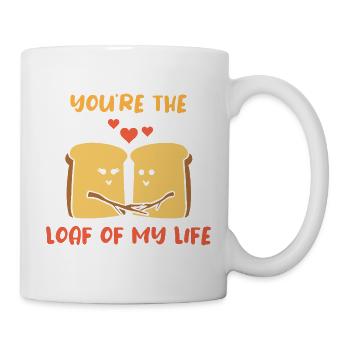 Bread Baker Bakery Bread Roll Baking - Mug - white - Right